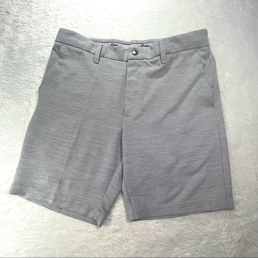 Mens Callaway Opti-Dri Stretch Golf Shorts Size 34 Charcoal. Worn once.